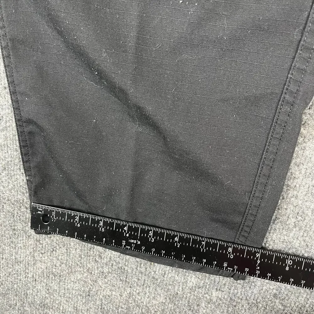 Tru-Spec Tactical Pants Mens XL Black Cargo Utility Workwear‎ Outdoor Ripstop